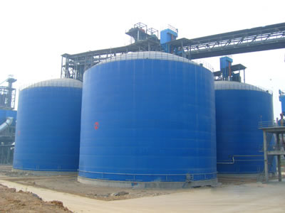 忻城水泥钢板库改造