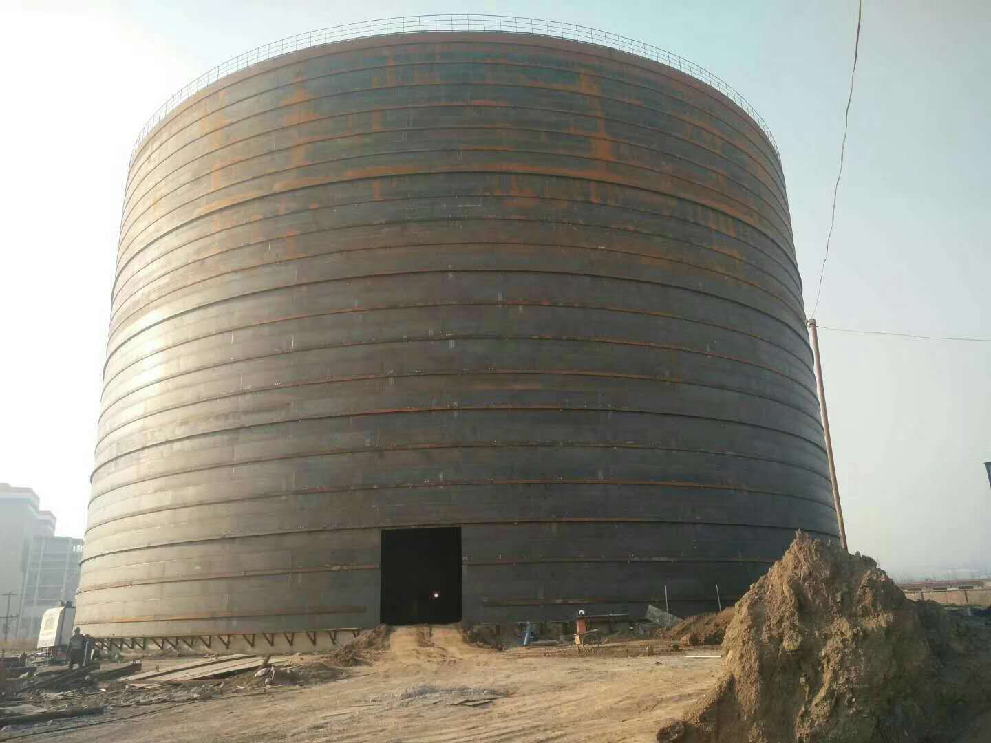 忻城承建大型钢板库的好处及原理